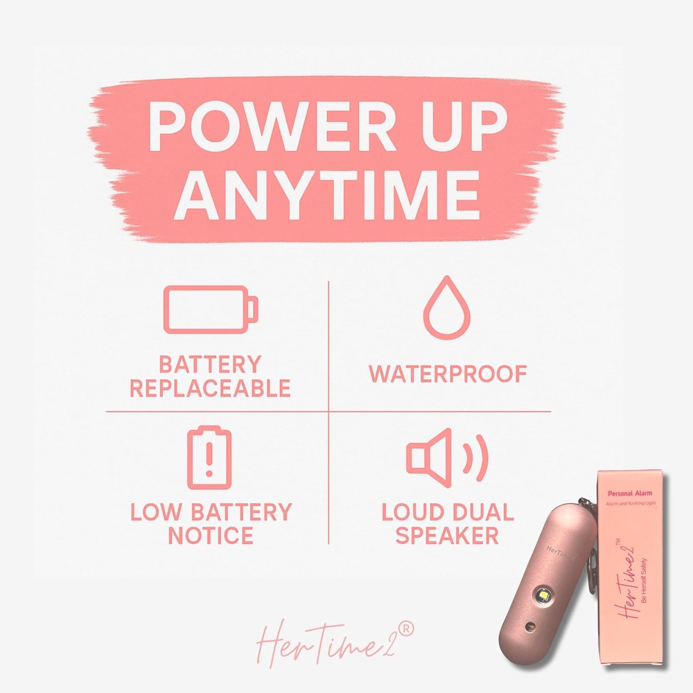Personal Safety Alarm for Wome - مراجعة Personal Alarm Keychain وسعره