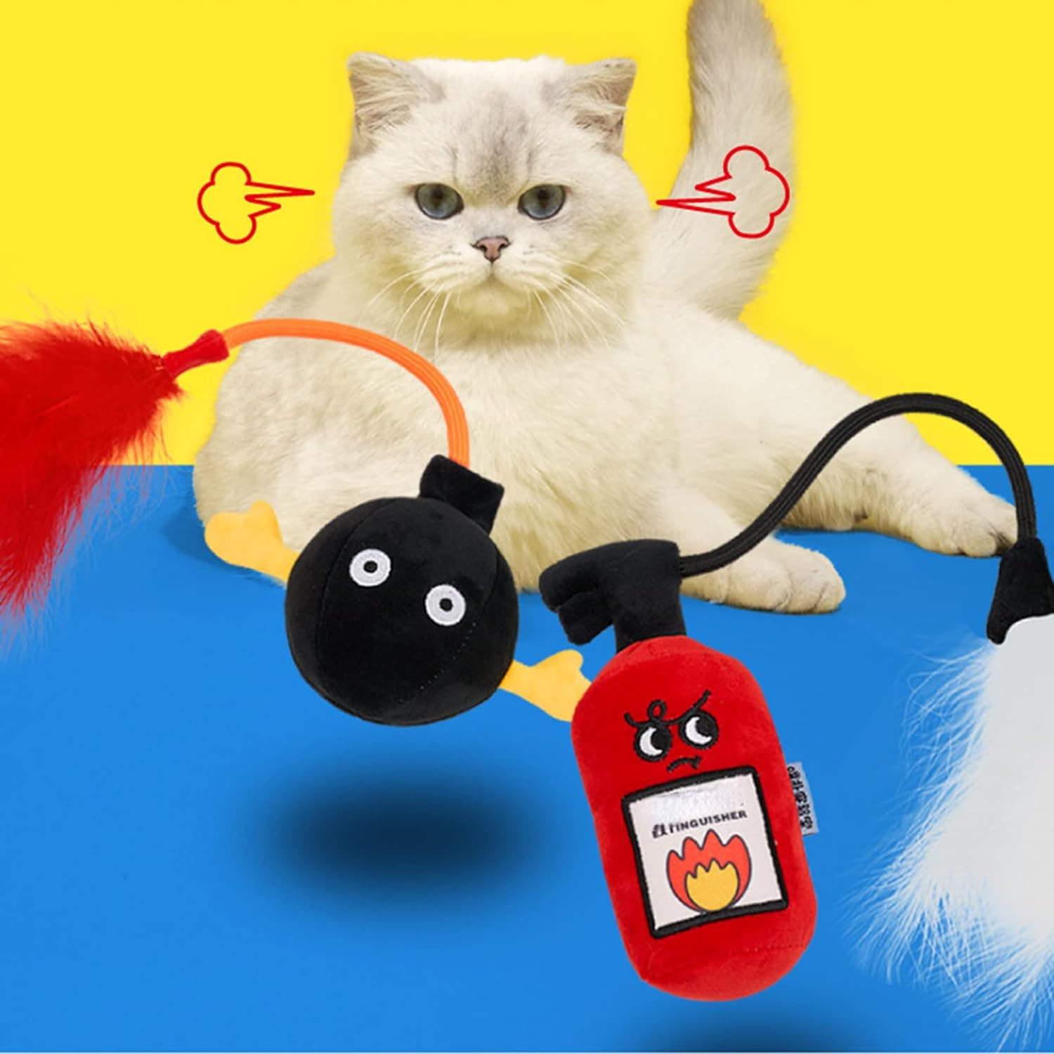 Exciting and Interactive Cat T - مراجعة Fire Extinguisher Small وسعره