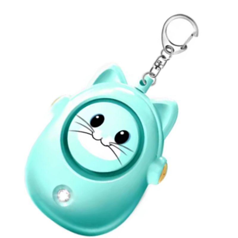 Cute Cat Personal Alarm, Women - مراجعة Personal Alarm Keychain وسعره