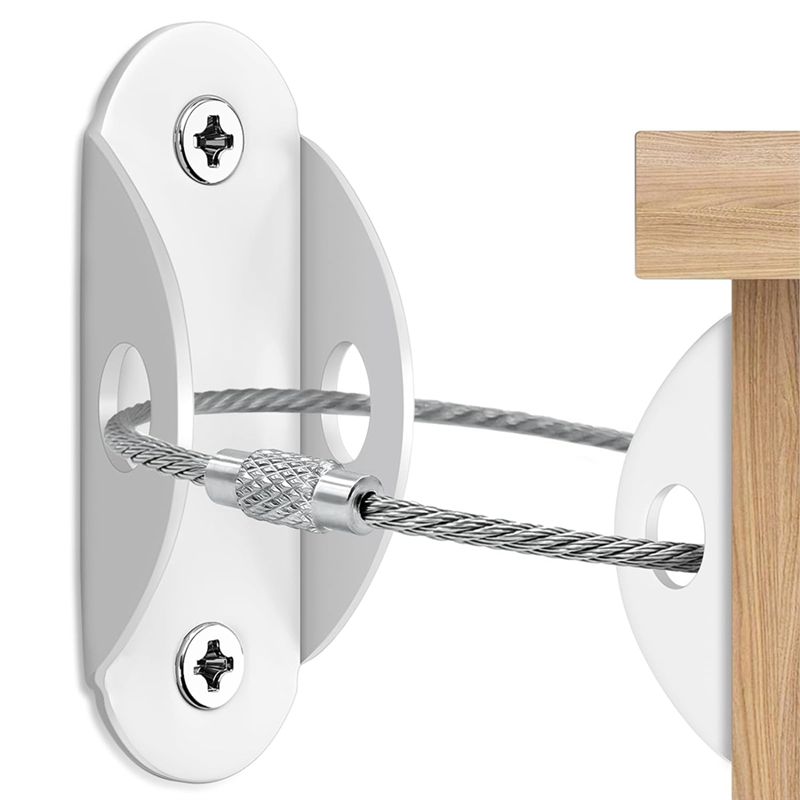 Anti Tip Furniture Anchors Ear - مراجعة Earthquake Anchor Strap وسعره