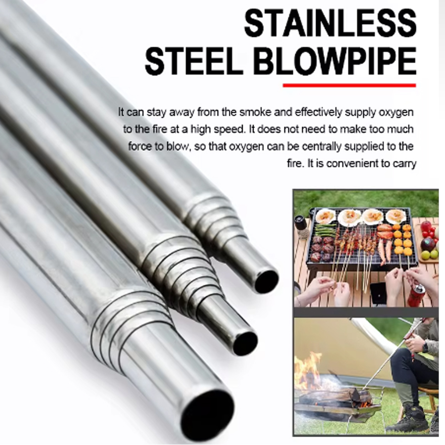 Stainless Steel Blowpipe Pocke - مراجعة Fire Extinguisher Small وسعره