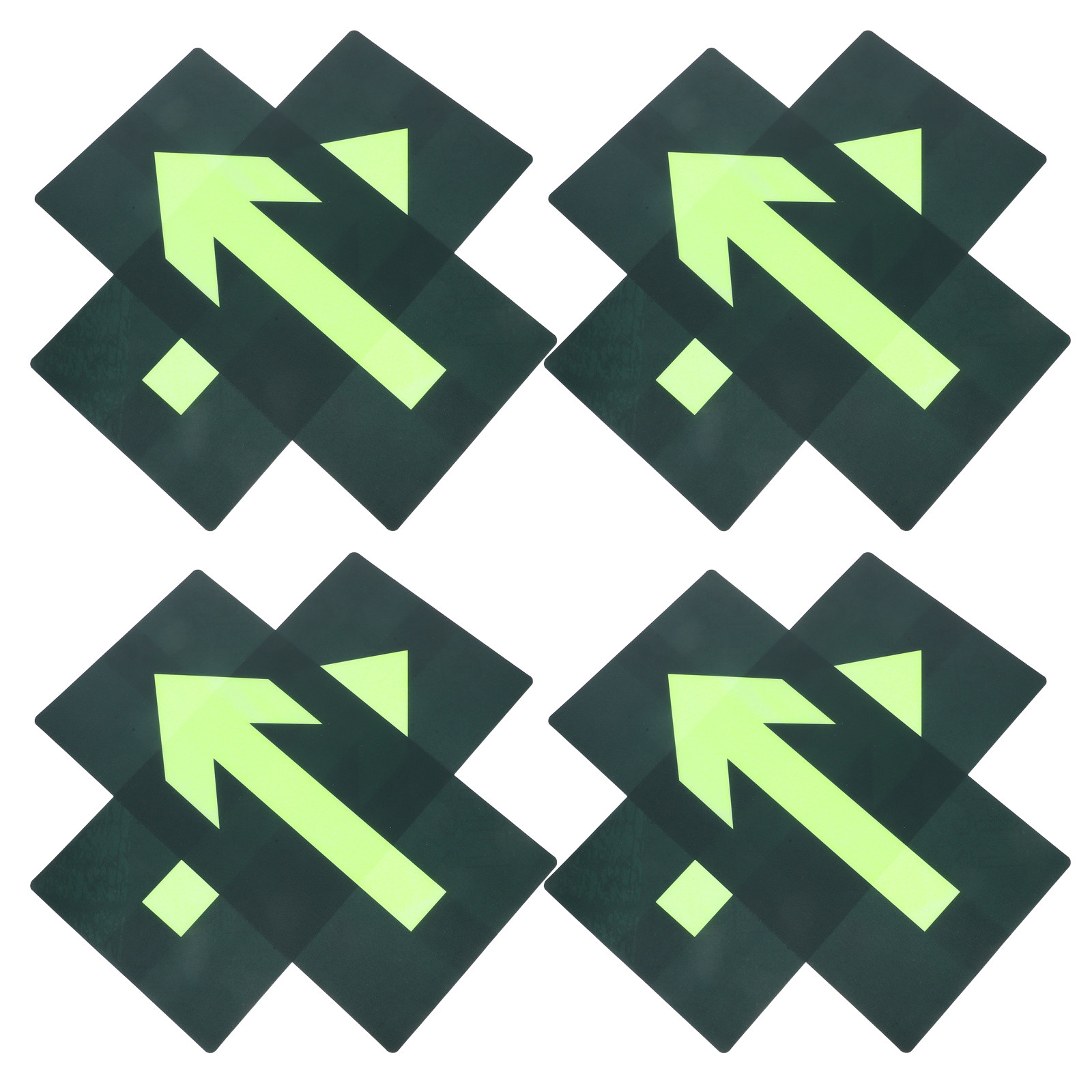 8Pcs Luminous Waterproof Arrow - مراجعة Emergency Exit Sign وسعره
