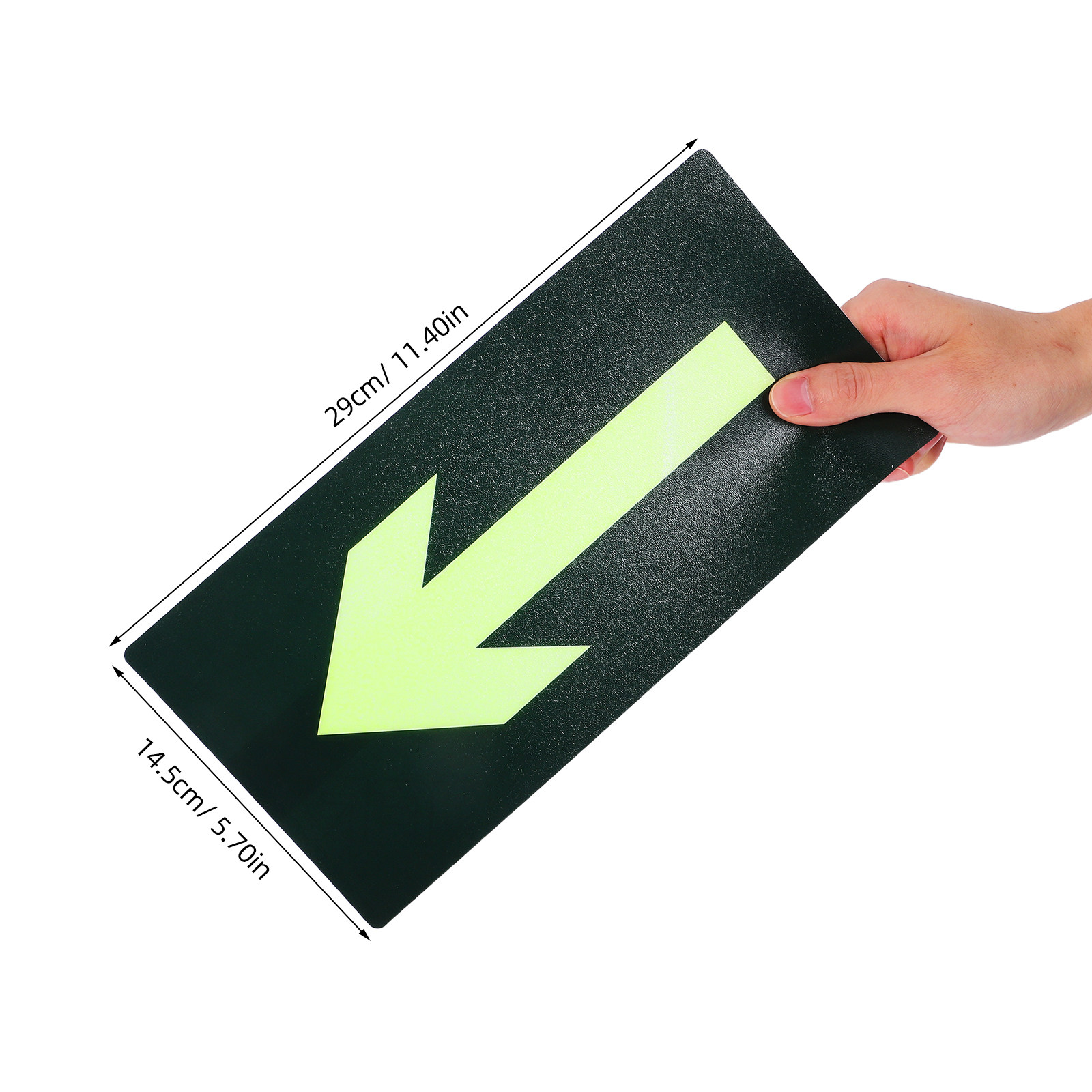 8Pcs Luminous Waterproof Arrow - مراجعة Emergency Exit Sign وسعره