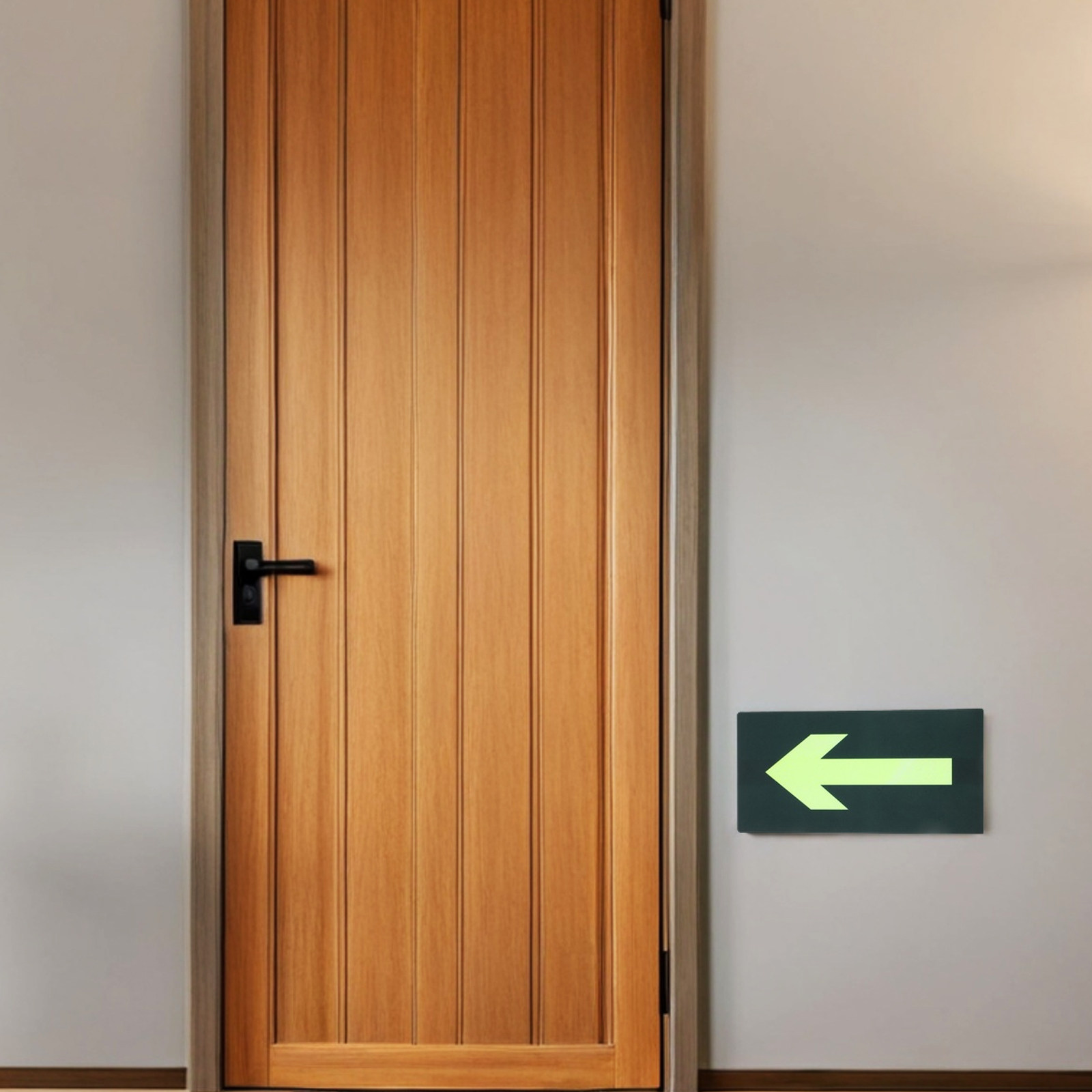 8Pcs Luminous Waterproof Arrow - مراجعة Emergency Exit Sign وسعره
