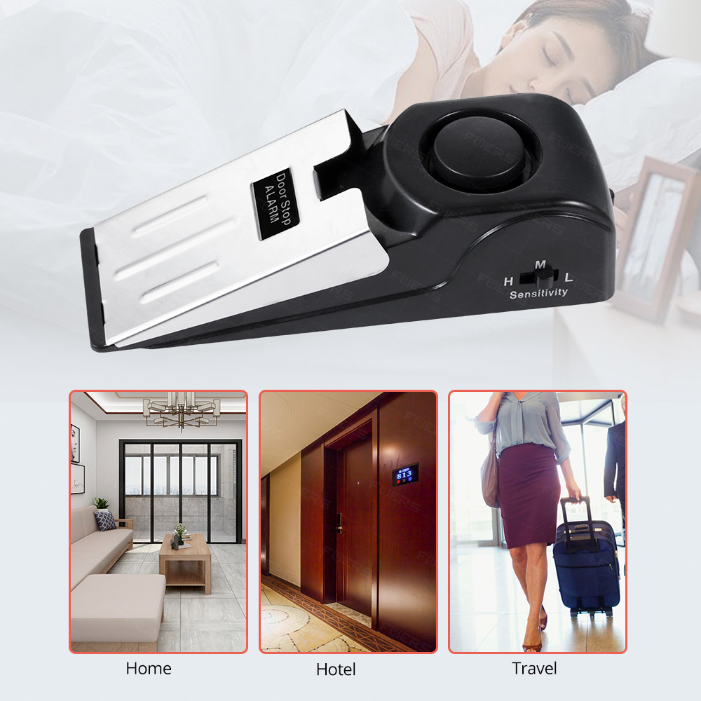 FUERS Door Stop Alarm System 1 - مراجعة Door Stop Alarm وسعره