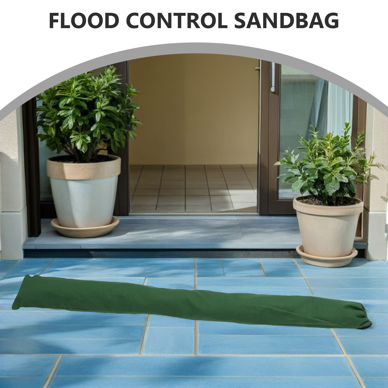 2Pcs Canvas Flood Prevention S - مراجعة Flood Barrier Bag وسعره