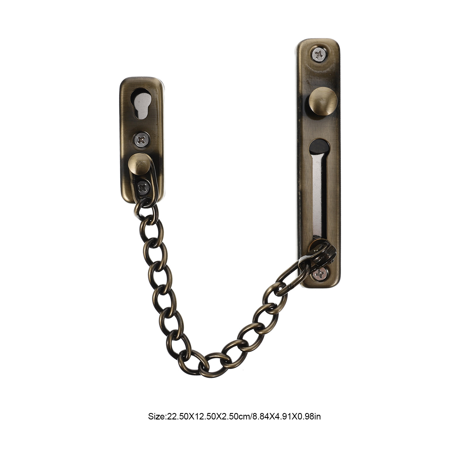 Punch Free Door Chain Lock Sta - مراجعة Security Chain Door وسعره