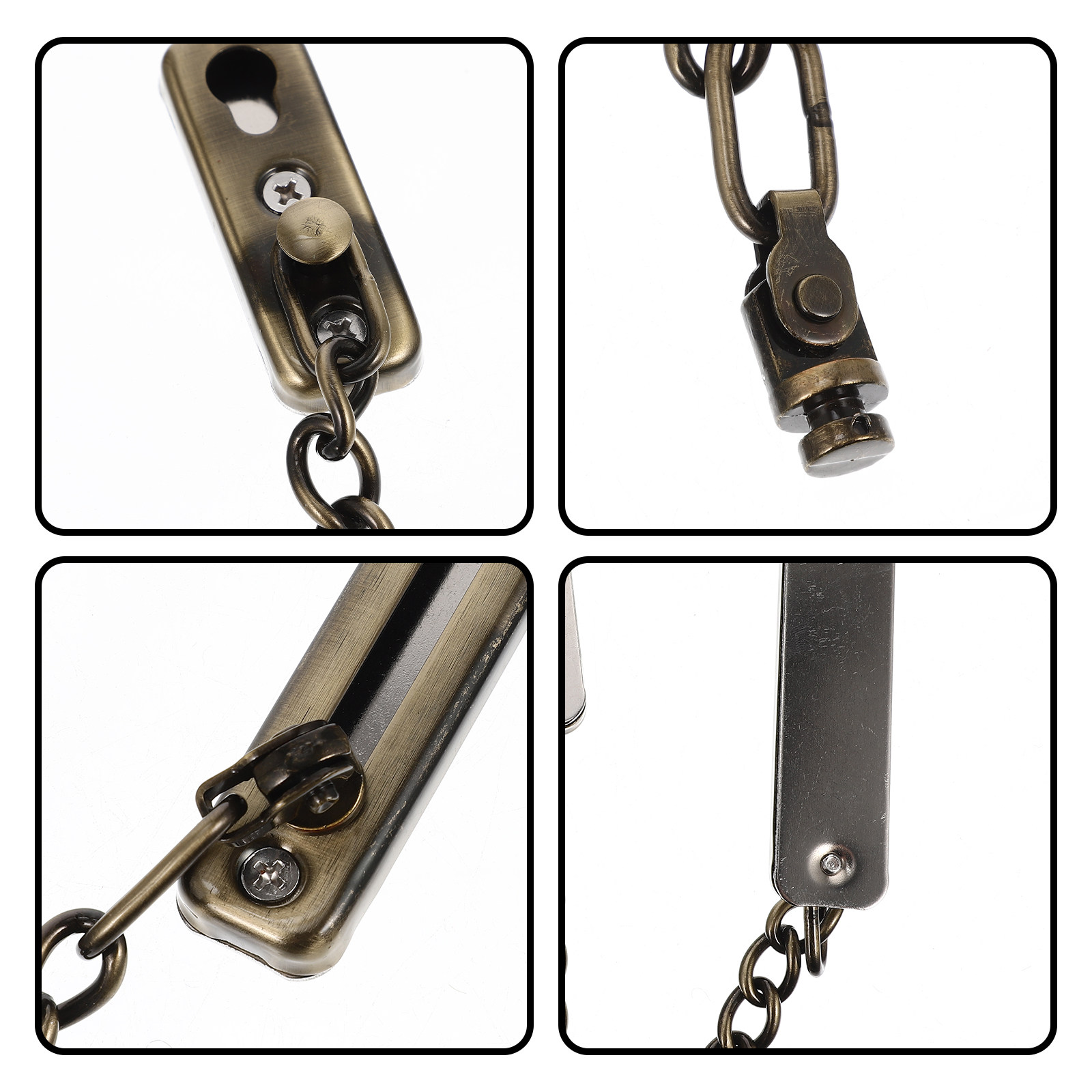 Punch Free Door Chain Lock Sta - مراجعة Security Chain Door وسعره
