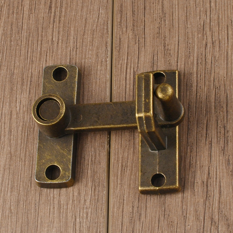 1 Set Bronze Sliding Window Do - مراجعة Security Chain Door وسعره