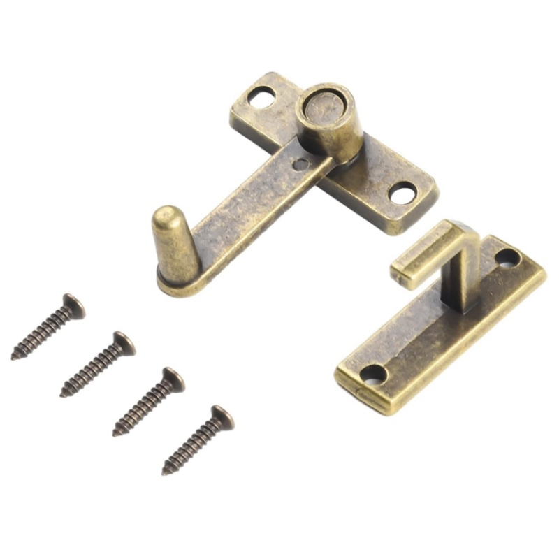 1 Set Bronze Sliding Window Do - مراجعة Security Chain Door وسعره