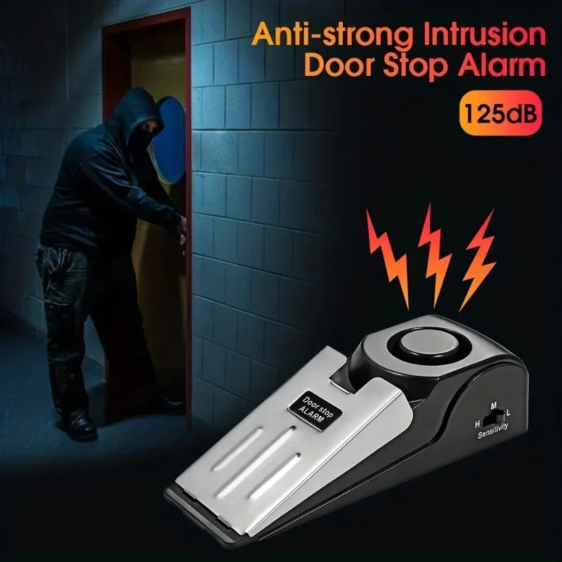 ZEXEF mini security protection - مراجعة Door Stop Alarm وسعره