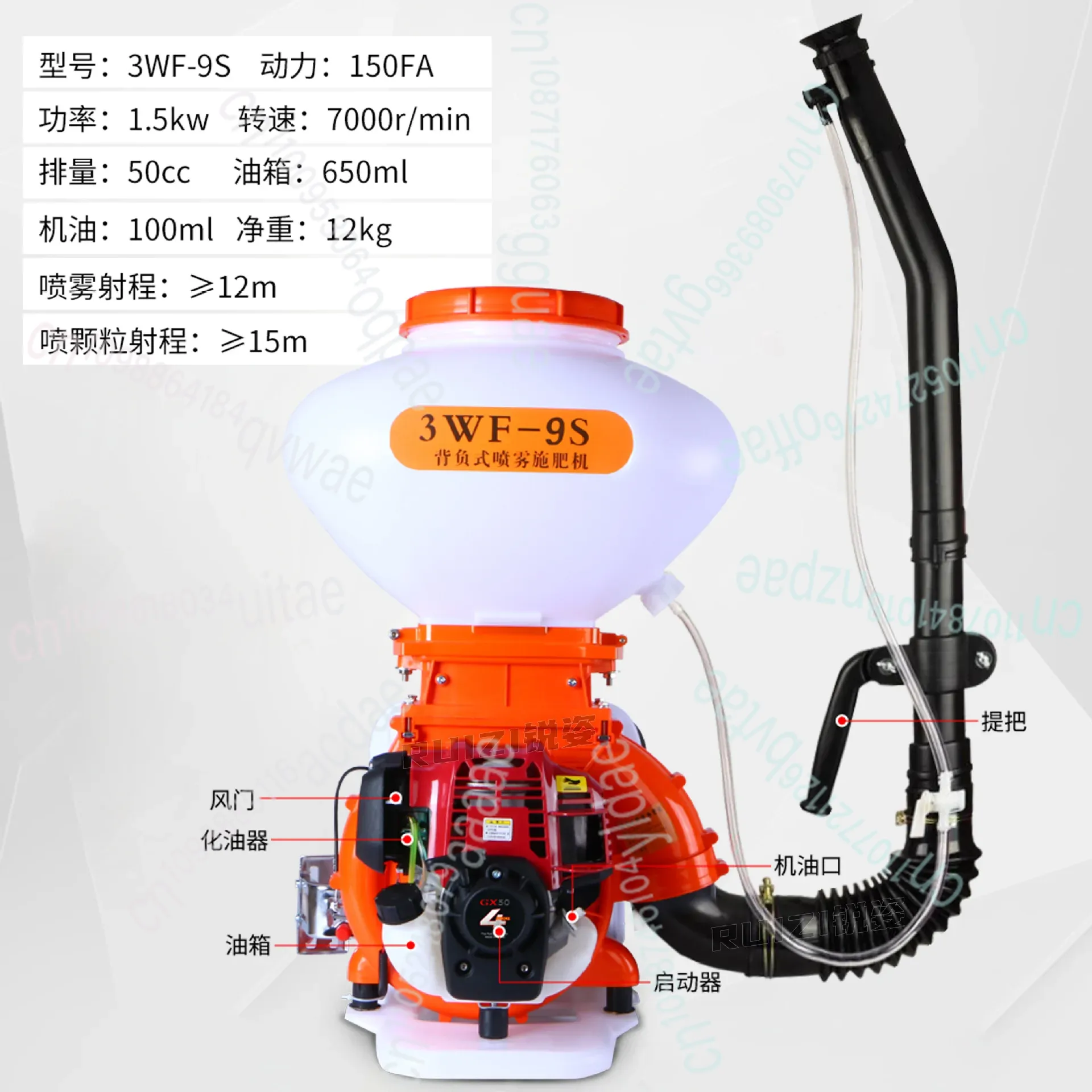 Four Stroke  Sprayer Powder Ma - مراجعة Flood Barrier Bag وسعره