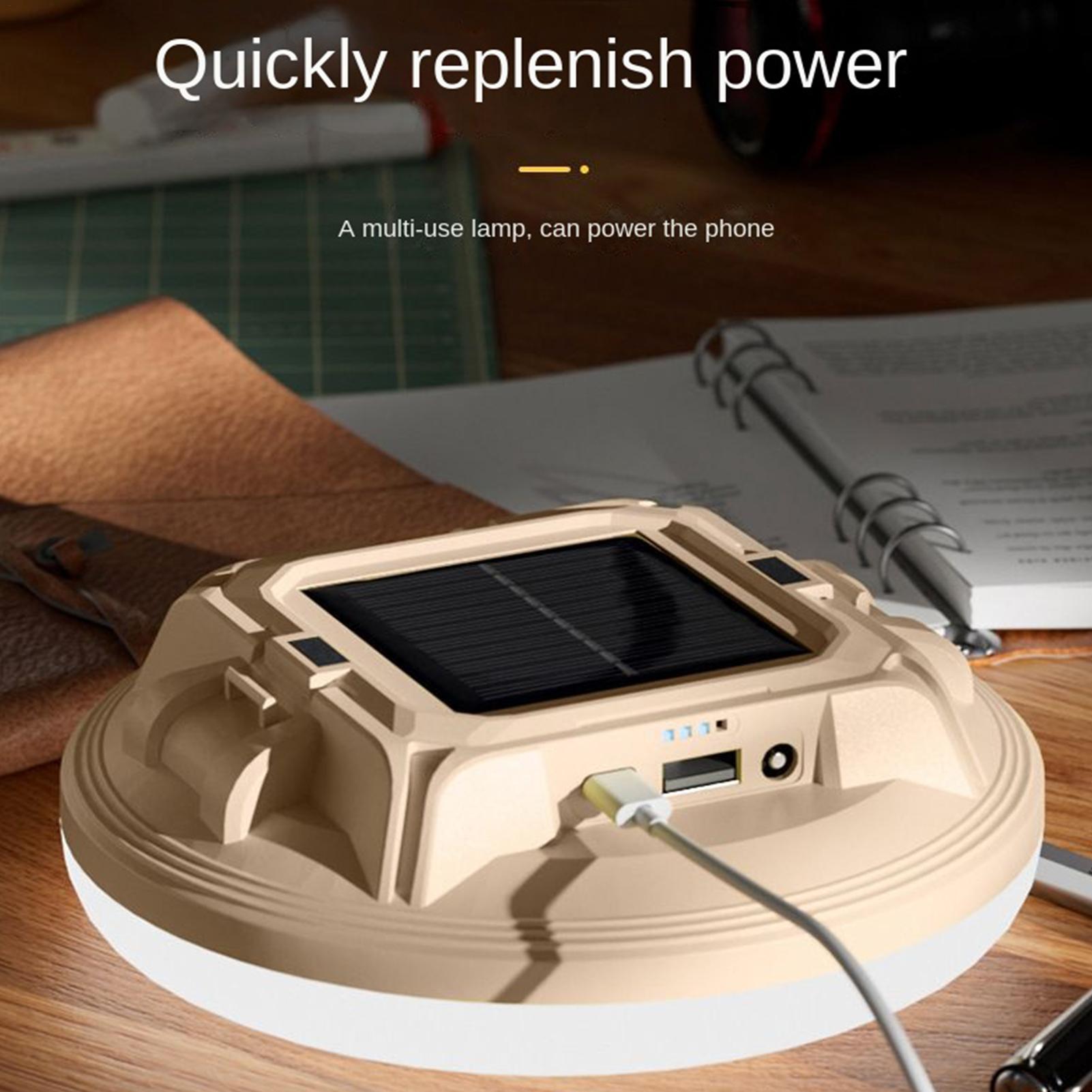 Solar Camping Lantern 4 Modes  - مراجعة Power Outage Light وسعره