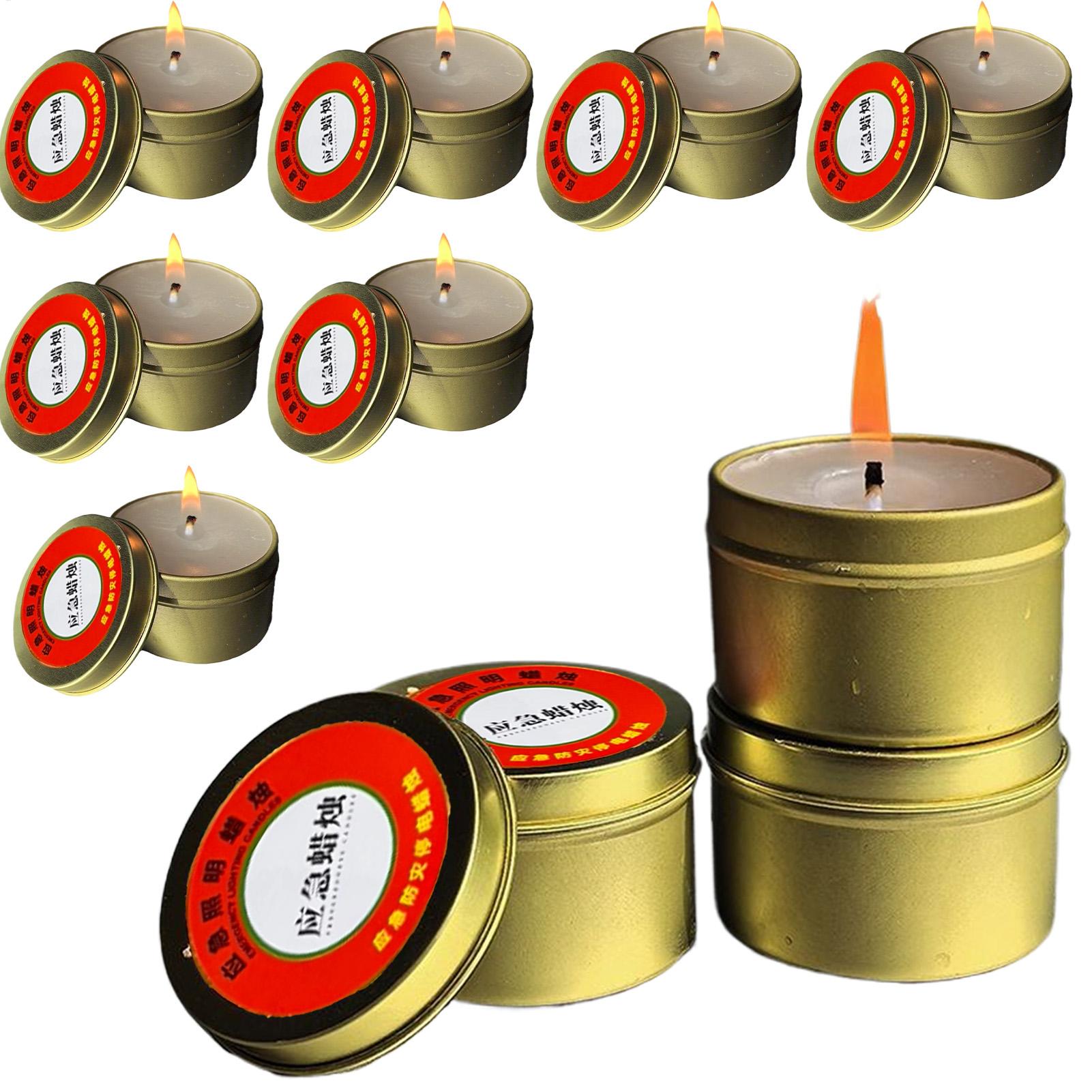 10pcs Power Outage Candles Uns - مراجعة Power Outage Light وسعره
