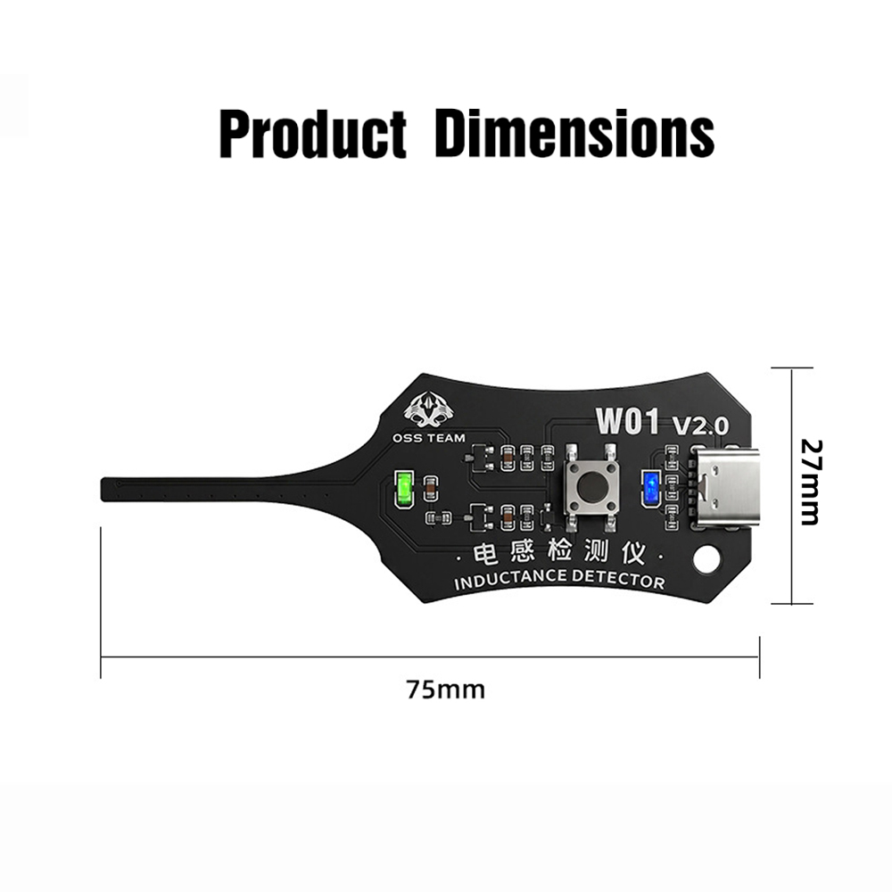 W01 Inductor Detector Tool Mot - مراجعة Co Detector Plug وسعره