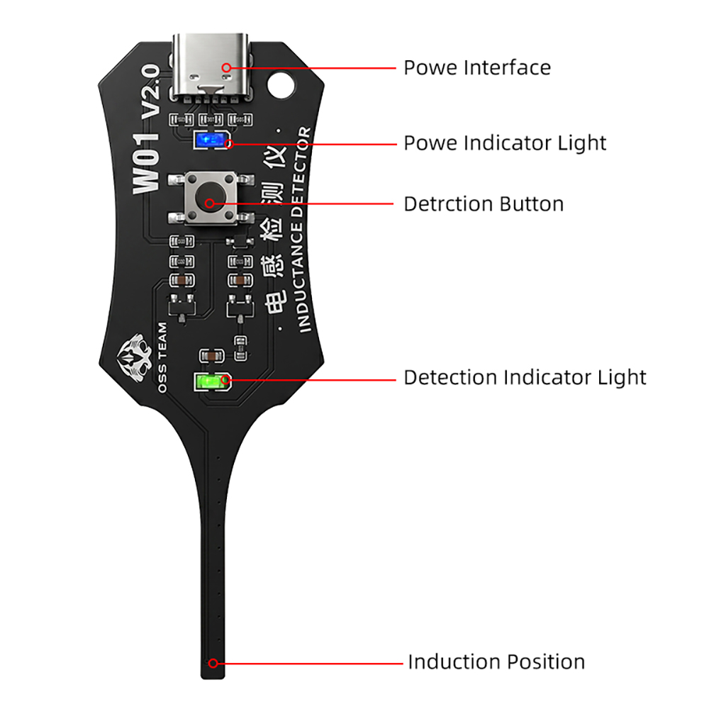 W01 Inductor Detector Tool Mot - مراجعة Co Detector Plug وسعره
