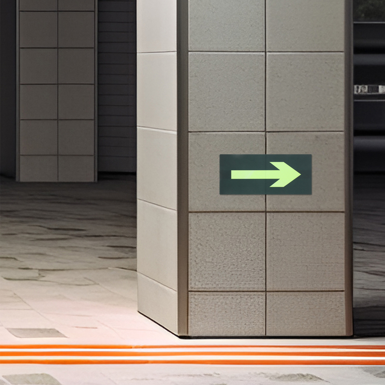 8Pcs Photoluminescent Waterpro - مراجعة Emergency Exit Sign وسعره