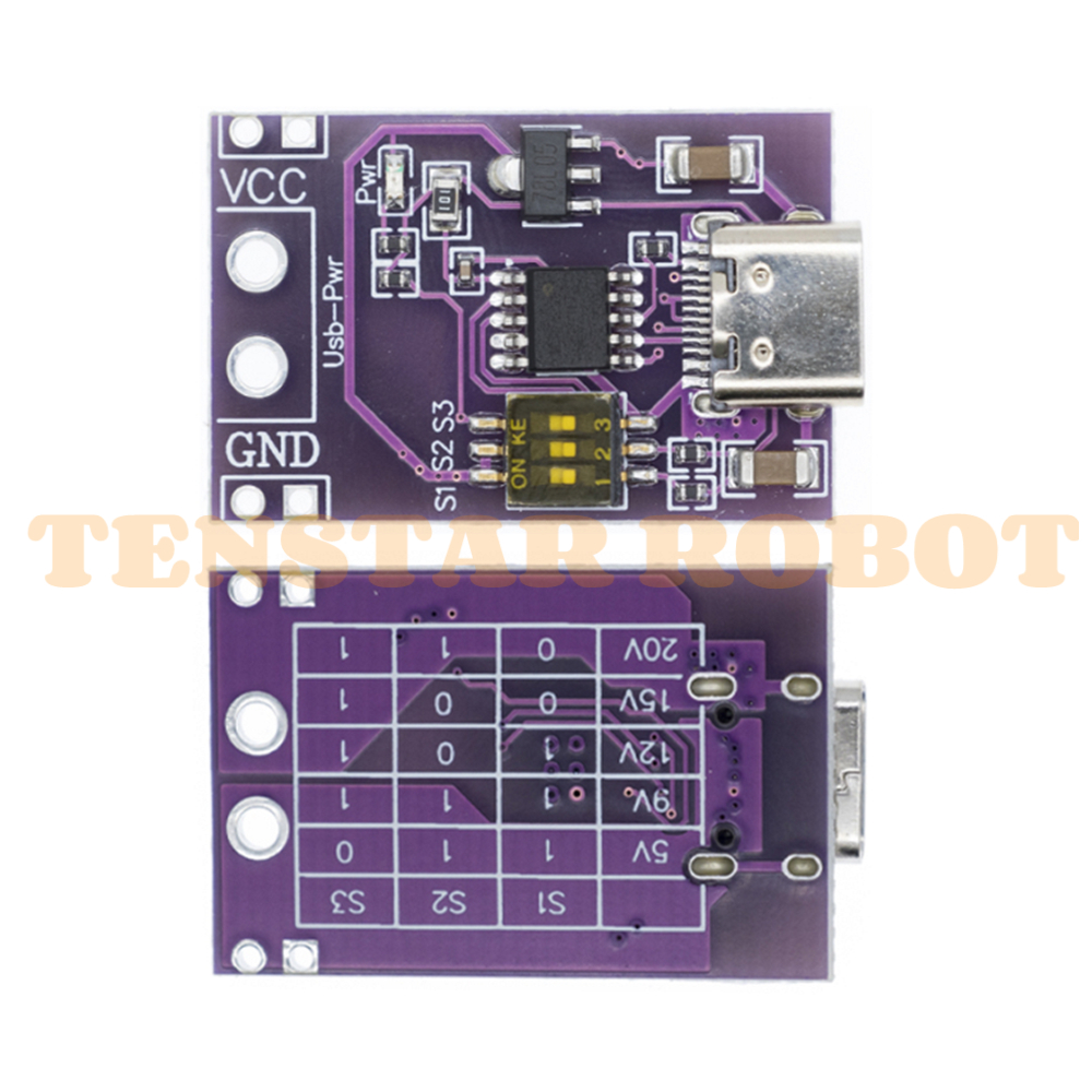 Type-C QC AFC PD2.0 PD3.0 to D - مراجعة Co Detector Plug وسعره