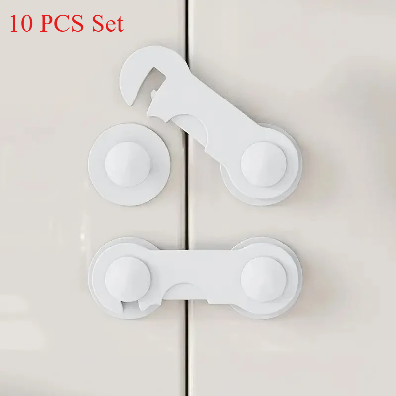 10pcs Baby Safety Locks Cabine - مراجعة Medicine Cabinet Lock وسعره