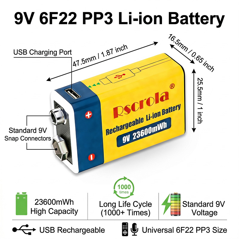 Long-Lasting 9V Lithium ion Re - مراجعة Smoke Detector Interconnected وسعره