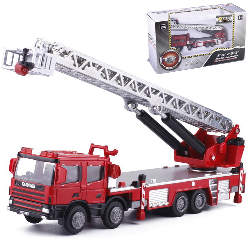 Alloy 1:50 ladder fire engine  - مراجعة Fire Escape Ladder وسعره