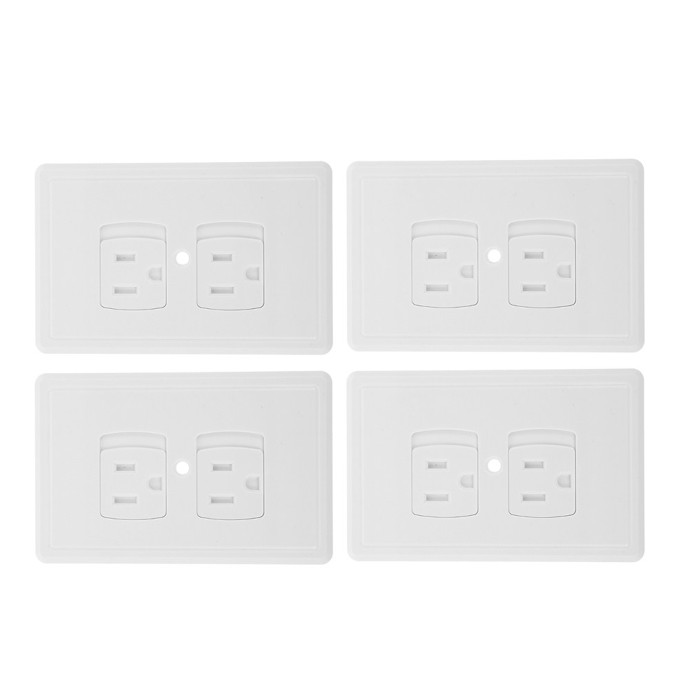 4Pcs Anti Electric Shock Child - مراجعة Outlet Cover Baby وسعره