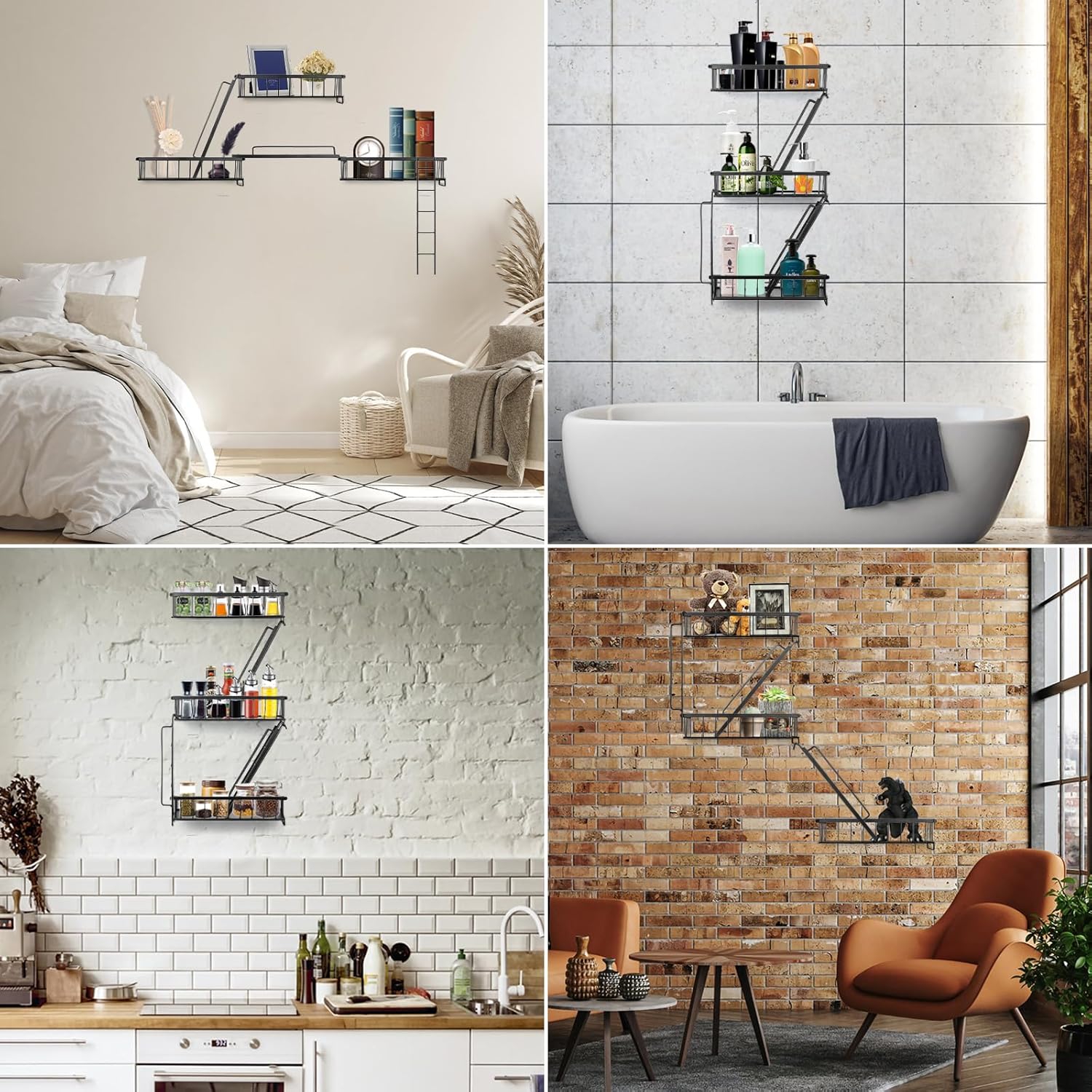 Fire Escape Wall Shelf - New Y - مراجعة Fire Escape Ladder وسعره