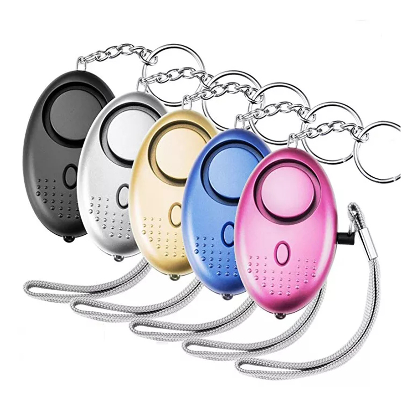 130DB Siren Song LED Portable  - مراجعة Personal Alarm Keychain وسعره