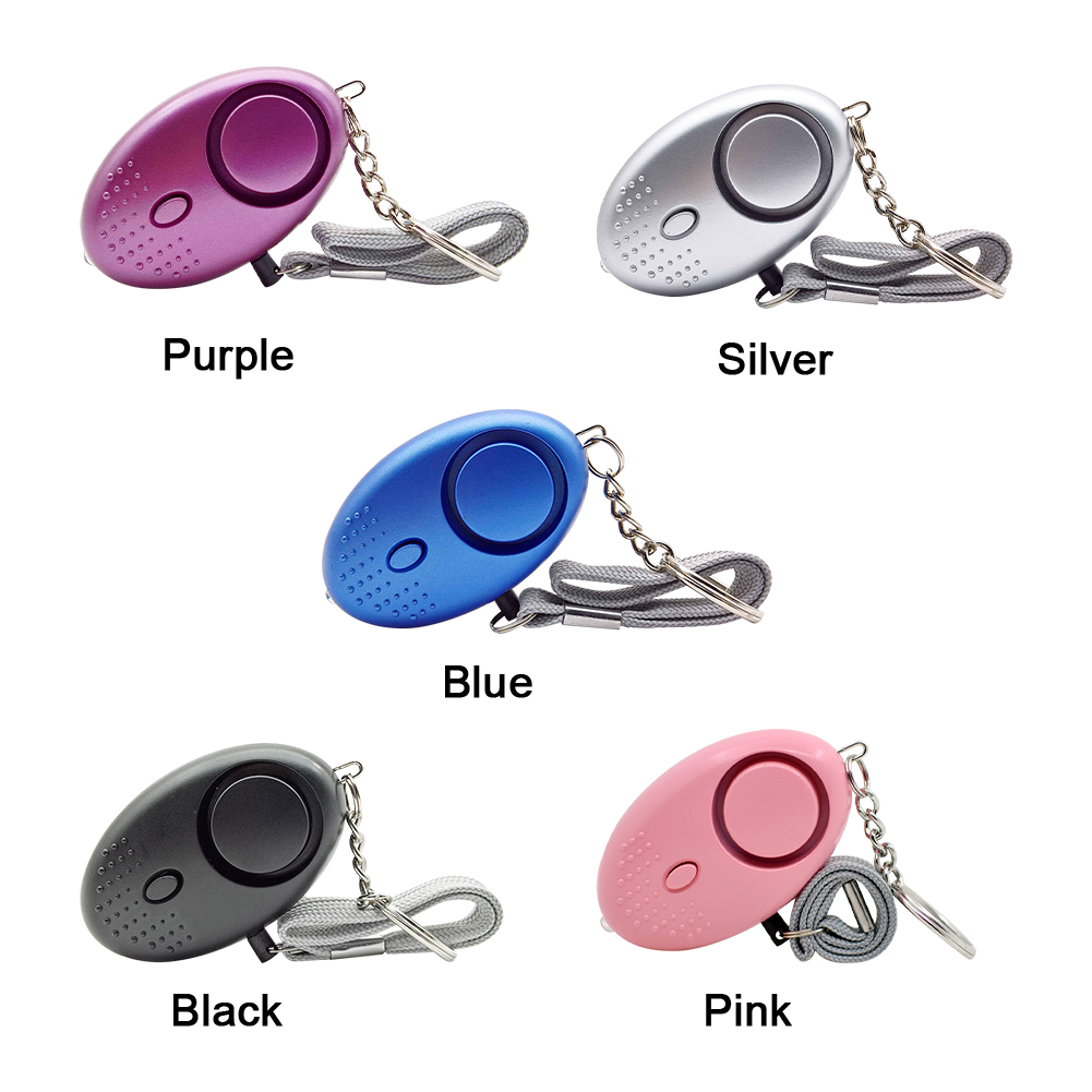 130DB Siren Song LED Portable  - مراجعة Personal Alarm Keychain وسعره