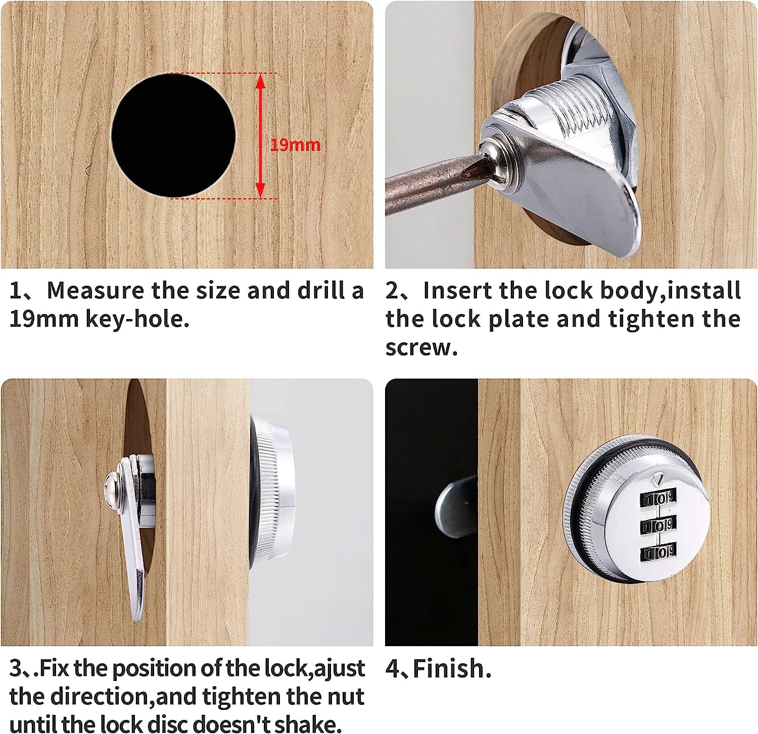 Combination Cabinet Cam Lock,  - مراجعة Medicine Cabinet Lock وسعره