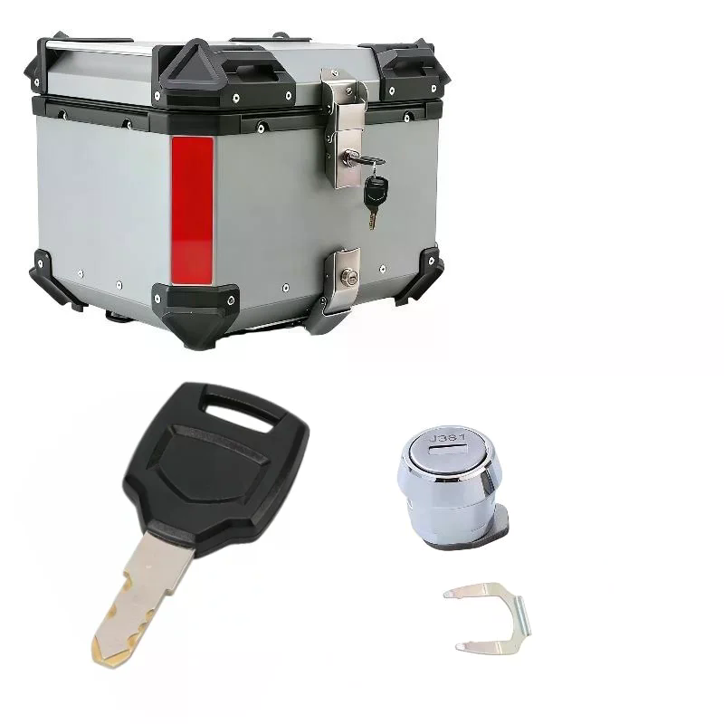 Heavy Duty Motorcycle Top Box  - مراجعة Lockbox Key Secure وسعره
