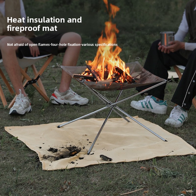 Outdoor Camping Fireproof Clot - مراجعة Fire Blanket Kitchen وسعره