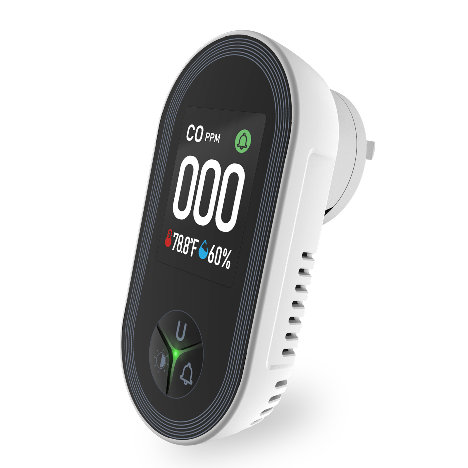 Carbon Monoxide Detector: 3-in - مراجعة Co Detector Plug وسعره