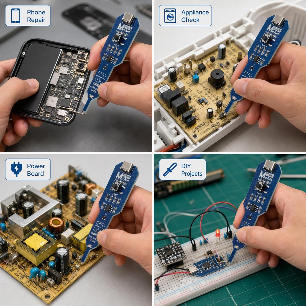 Inductance Tester Type-C/Batte - مراجعة Co Detector Plug وسعره