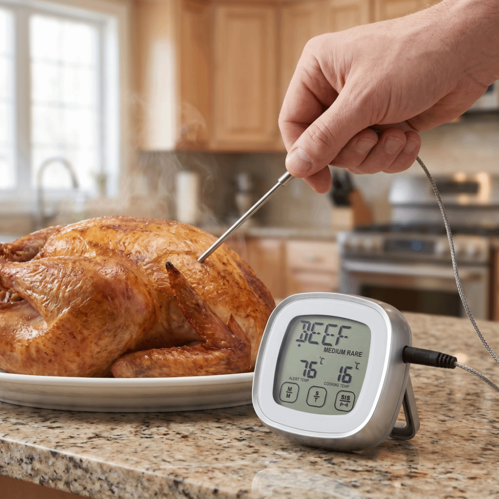 Touch Screen Digital Meat Ther - مراجعة Pool Alarm Float وسعره