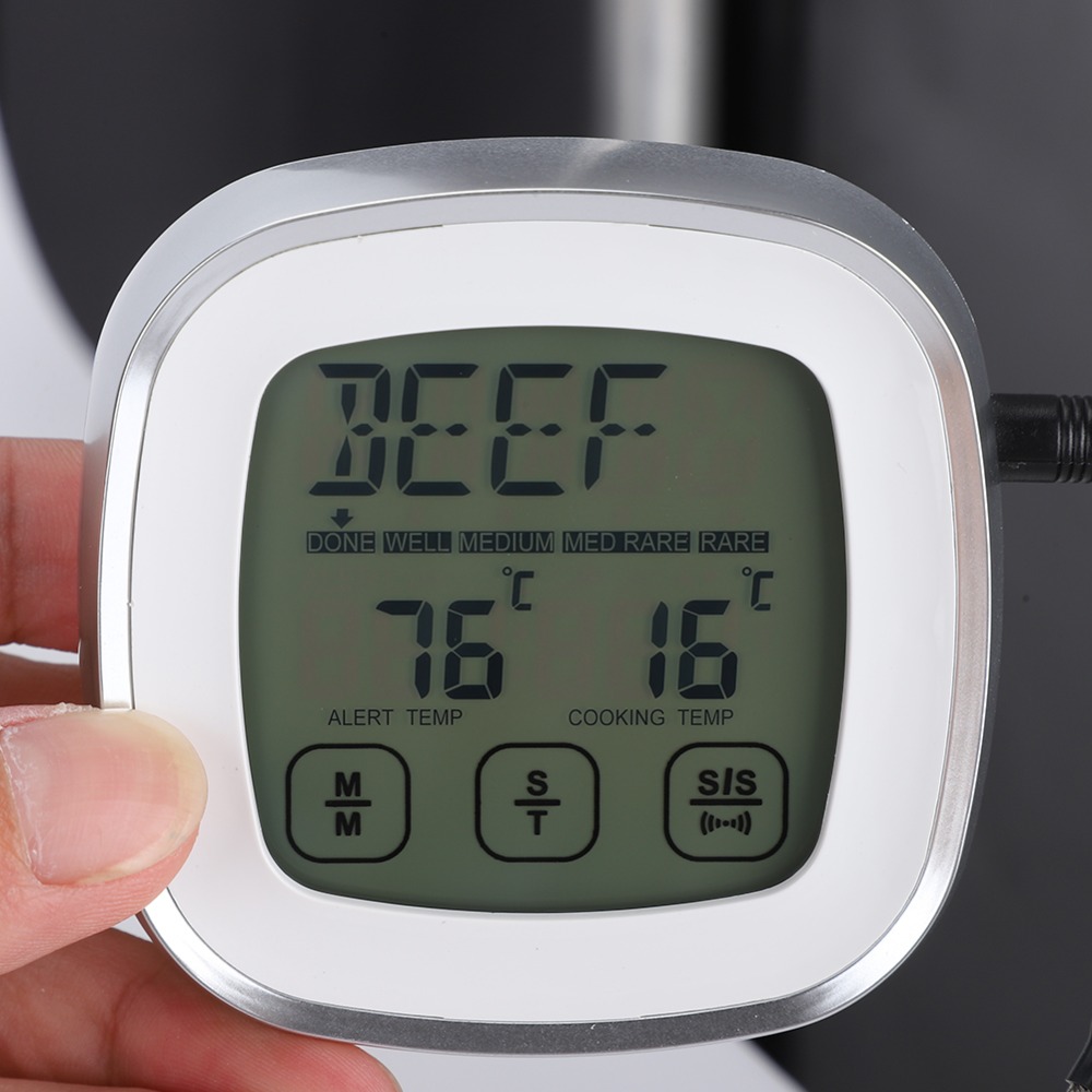 Touch Screen Digital Meat Ther - مراجعة Pool Alarm Float وسعره