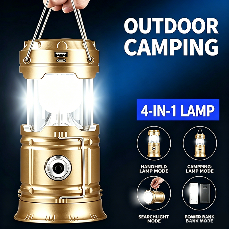 Portable Solar Outdoor Lightin - مراجعة Power Outage Light وسعره