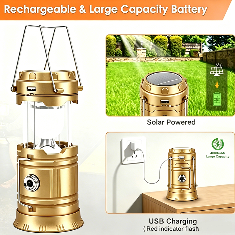 Portable Solar Outdoor Lightin - مراجعة Power Outage Light وسعره