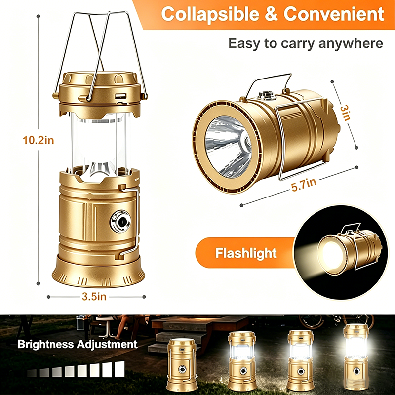 Portable Solar Outdoor Lightin - مراجعة Power Outage Light وسعره