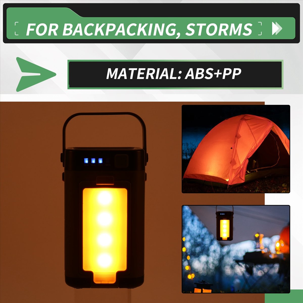 X08A Foldable LED Camping Lant - مراجعة Power Outage Light وسعره