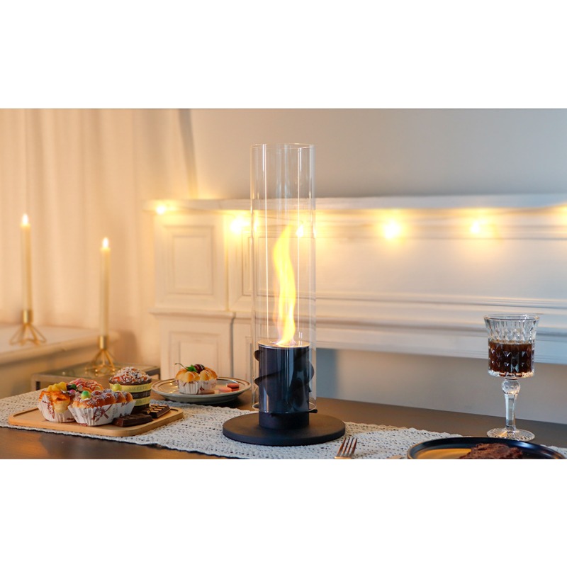 Long Flame Tabletop Bio Firepl - مراجعة Fire Escape Ladder وسعره