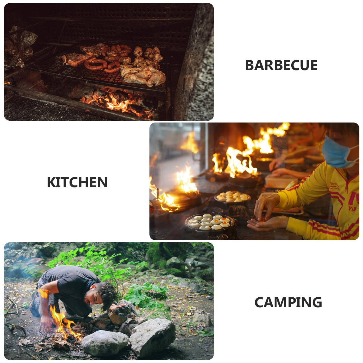 1Pcs Fire Retardant Fabric Fir - مراجعة Fire Blanket Kitchen وسعره