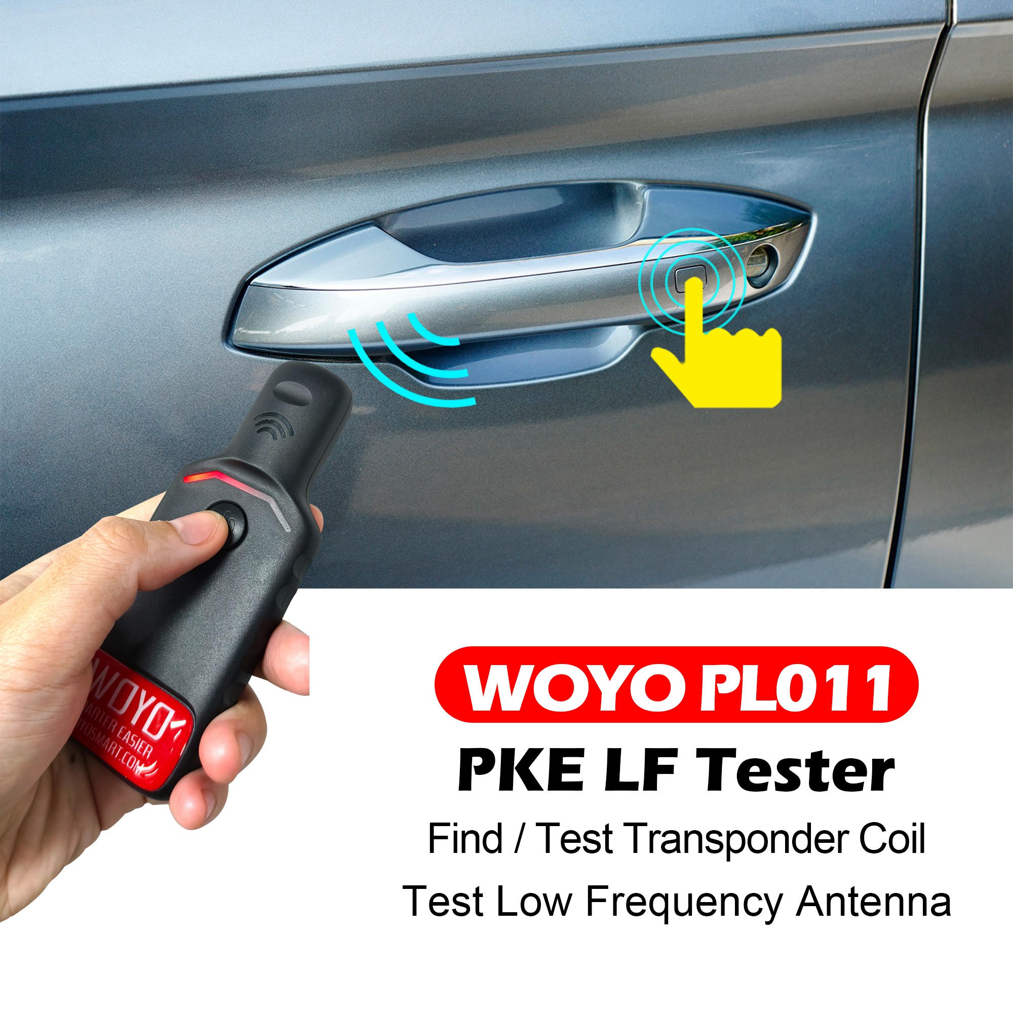 PKE LF Tester, Automotive Tran - مراجعة Co Detector Plug وسعره