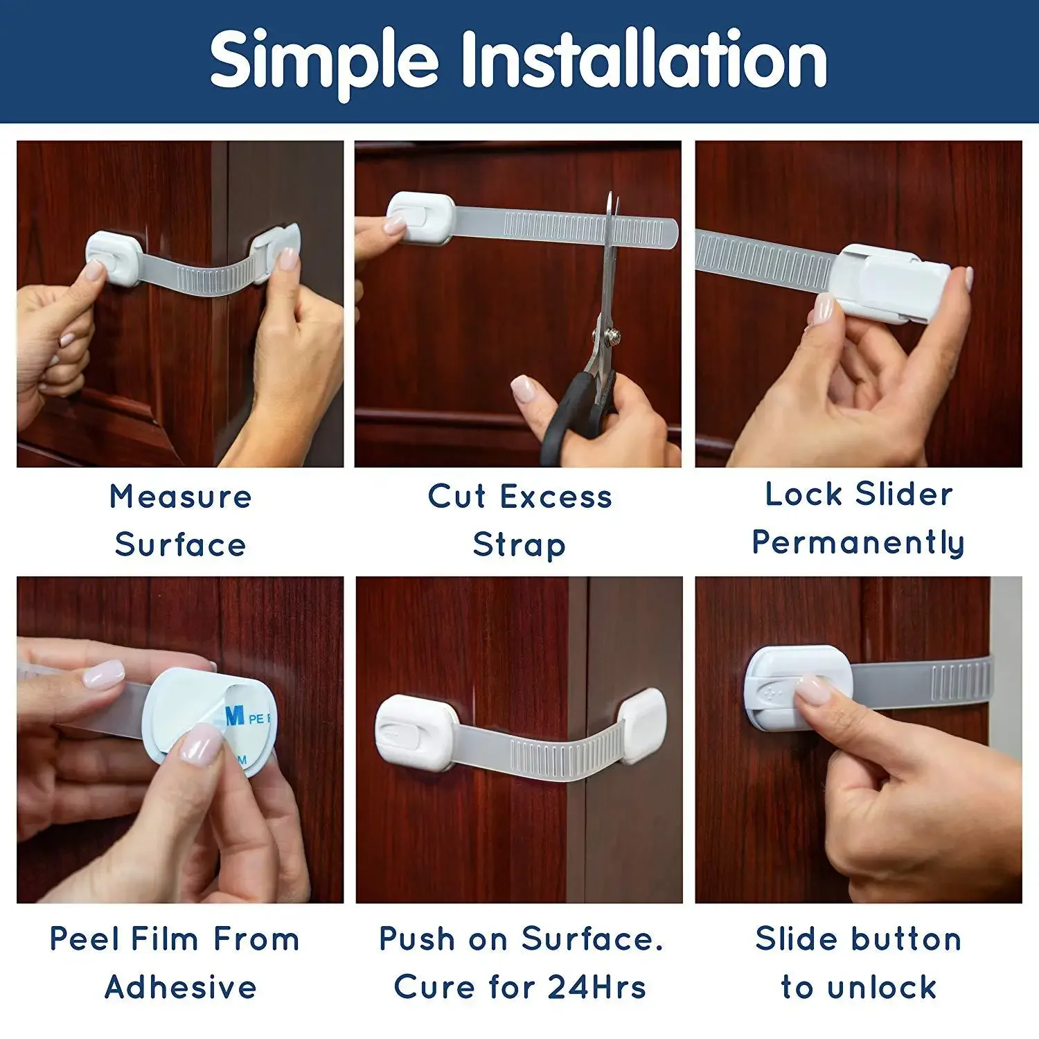 Multi-functional Safety Locks  - مراجعة Medicine Cabinet Lock وسعره